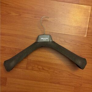Prada Charcoal Garment Hanger